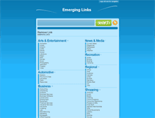 Tablet Screenshot of emerginglinks.info